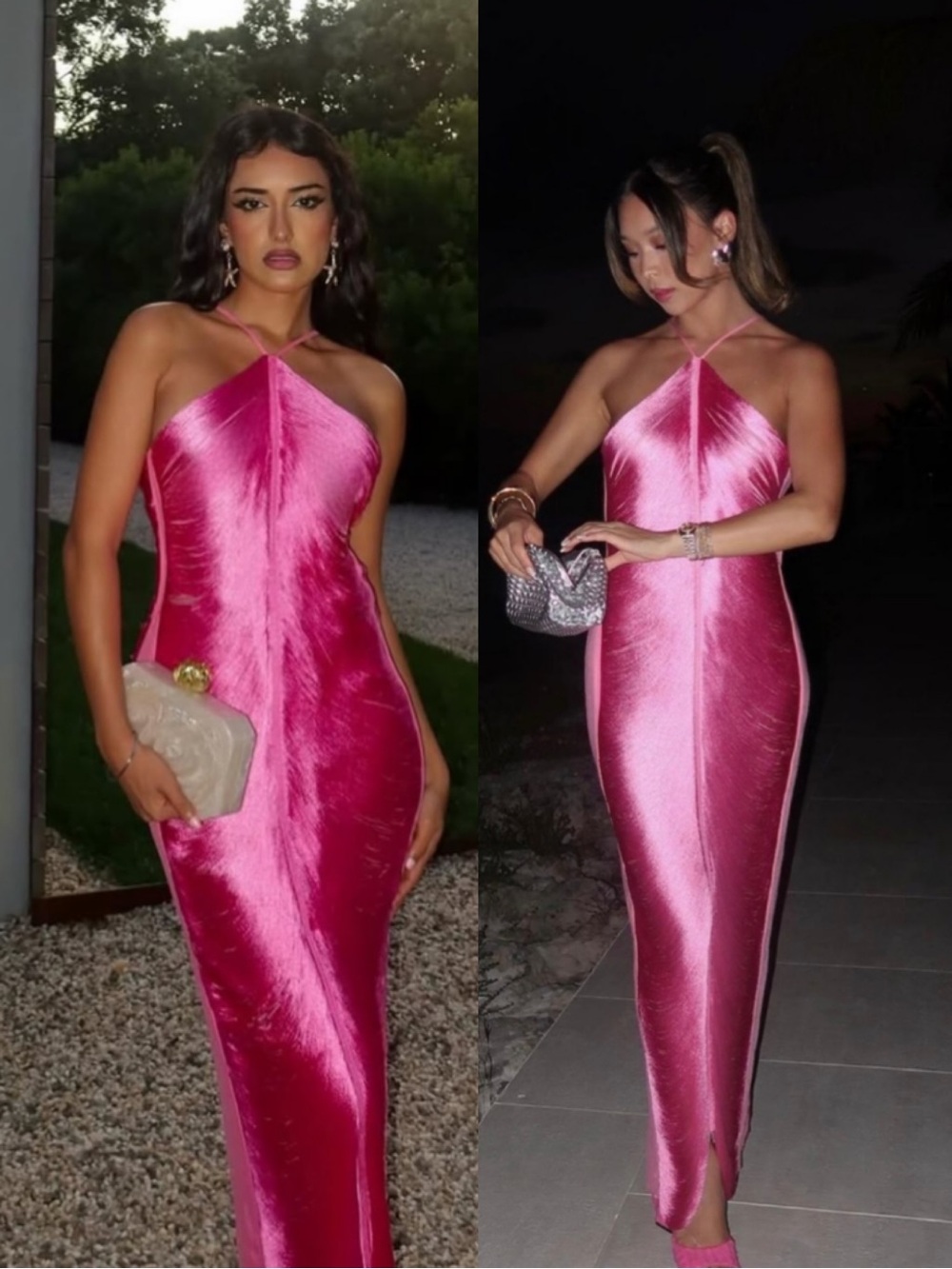 Cult Gaia Blossom Pink Renata Gown Size Small - Picture 4 of 15